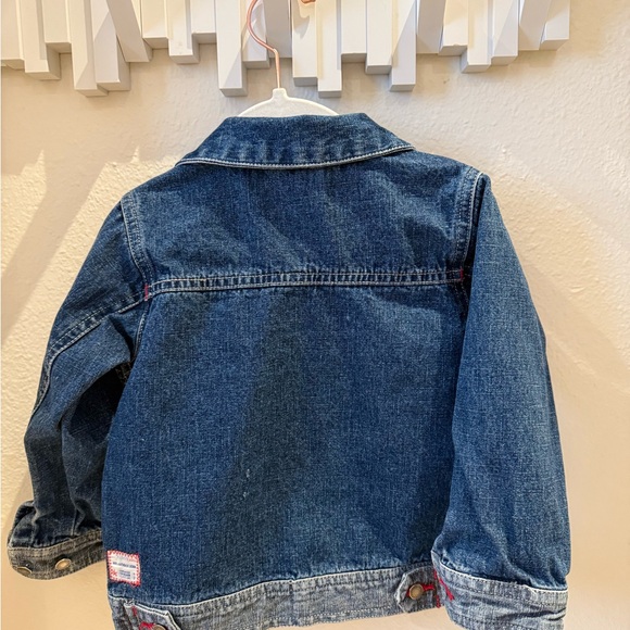 Wonderkids Dark Blue Denim Jacket for Kids - Picture 2 of 3